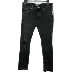We the Free‎ Black Ripped Slim Boyfriend Jeans